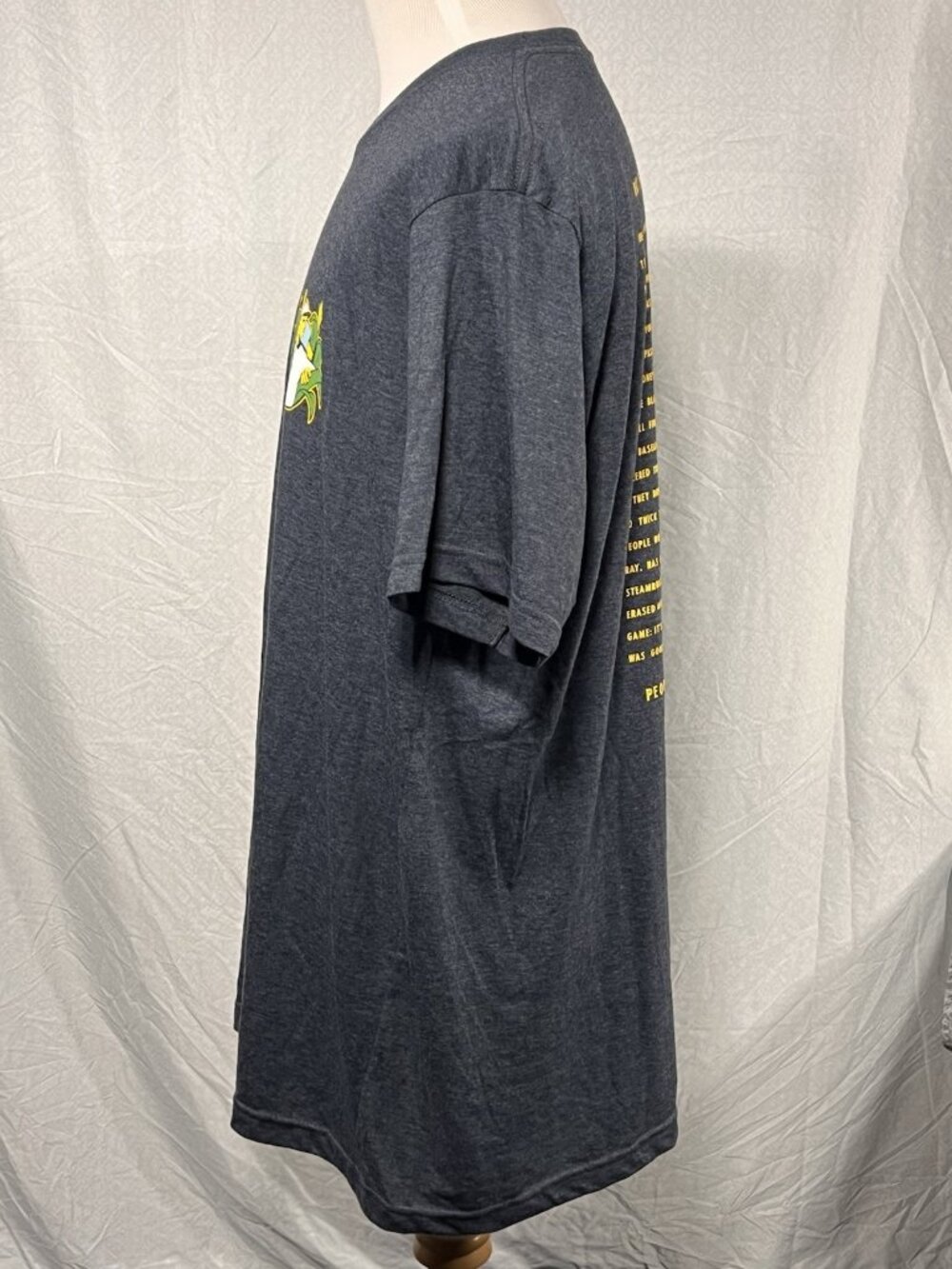 Baseballism Men's T-shirt 3XL Grey Field of Dreams Short Sleeve Crew Neck - Picture 4 of 6